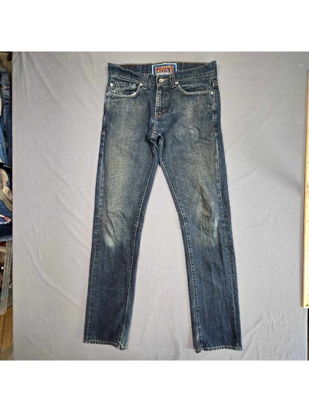 Levis 511 Mens Skinny Fit Jeans W31 L34 Medium Wash Denim